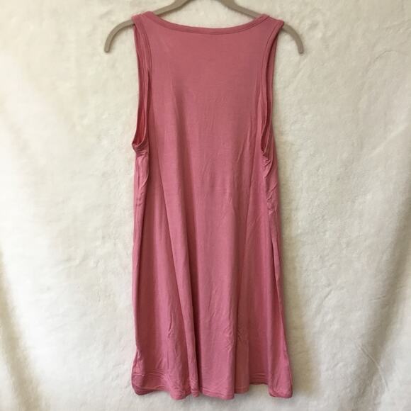 GAP Factory Pink Sleeveless Swing Dress - Picture 7 of 10
